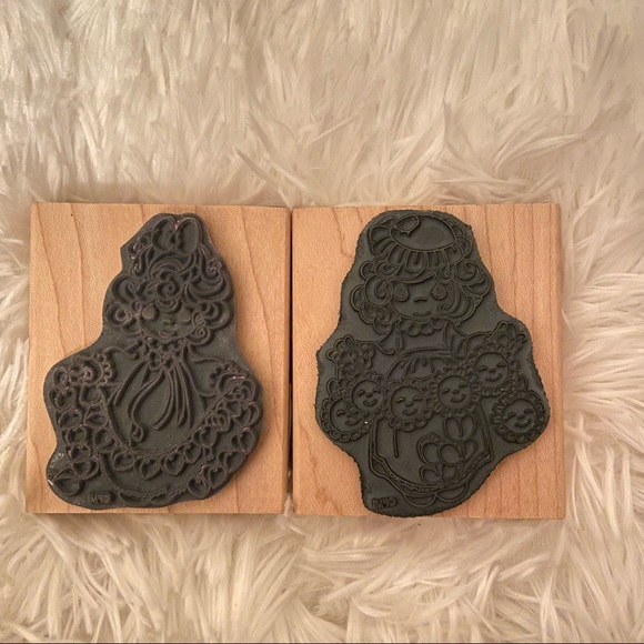 Precious Moments rubber stamp Stamoendous - Picture 3 of 3